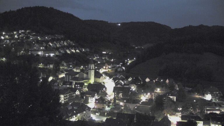 Dieses Bild zeigt eine Webcam-Aufnahme von Ottenhöfen, aufgenommen am Donnerstag, den 01.10.2026 um 06:40 Uhr