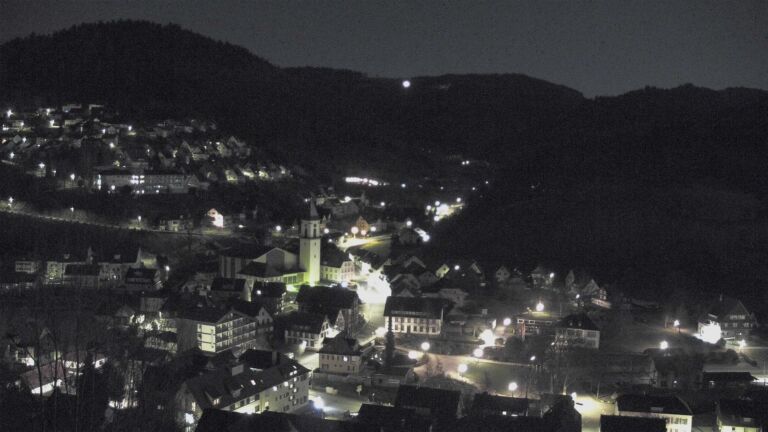 Dieses Bild zeigt eine Webcam-Aufnahme von Ottenhöfen, aufgenommen am Donnerstag, den 05.03.2026 um 05:00 Uhr