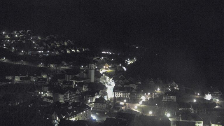 Dieses Bild zeigt eine Webcam-Aufnahme von Ottenhöfen, aufgenommen am Montag, den 16.02.2026 um 02:30 Uhr