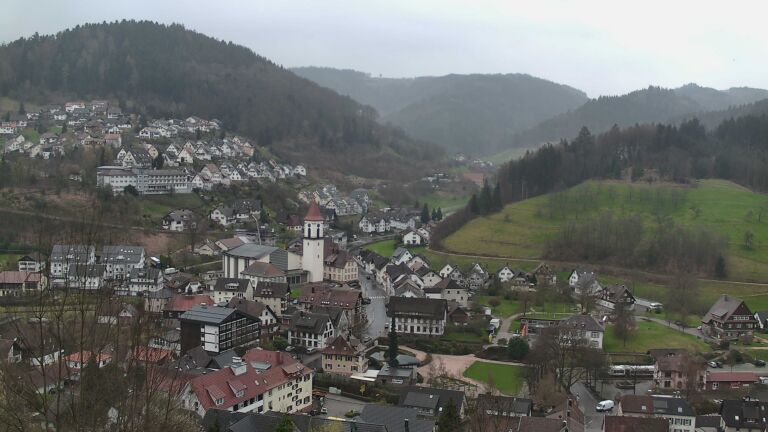 Dieses Bild zeigt eine Webcam-Aufnahme von Ottenhöfen, aufgenommen am Mittwoch, den 25.03.2026 um 10:20 Uhr