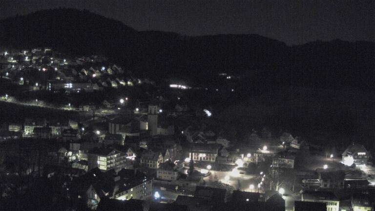 Dieses Bild zeigt eine Webcam-Aufnahme von Ottenhöfen, aufgenommen am Mittwoch, den 31.12.2025 um 04:30 Uhr