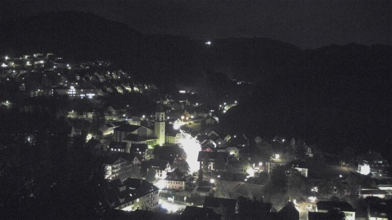 Dieses Bild zeigt eine Webcam-Aufnahme von Ottenhöfen, aufgenommen am Donnerstag, den 08.10.2026 um 06:30 Uhr
