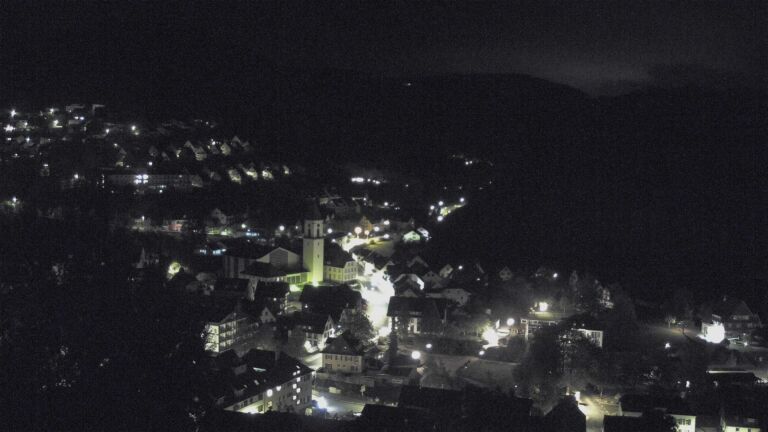 Dieses Bild zeigt eine Webcam-Aufnahme von Ottenhöfen, aufgenommen am Donnerstag, den 22.10.2026 um 05:30 Uhr