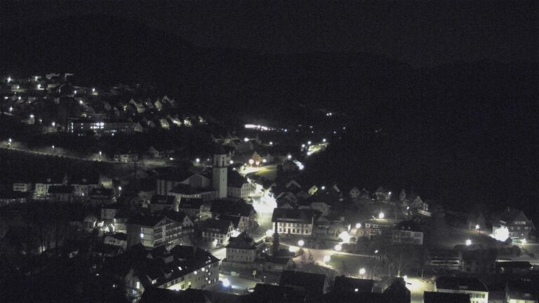 Dieses Bild zeigt eine Webcam-Aufnahme von Ottenhöfen, aufgenommen am Mittwoch, den 25.03.2026 um 03:30 Uhr