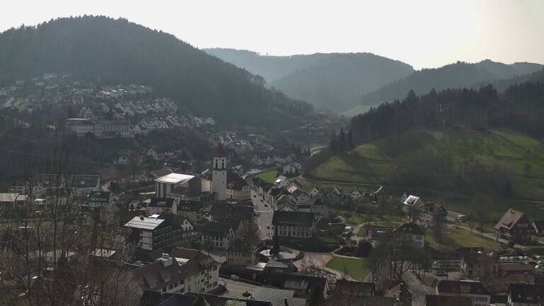 Dieses Bild zeigt eine Webcam-Aufnahme von Ottenhöfen, aufgenommen am Samstag, den 07.03.2026 um 10:40 Uhr