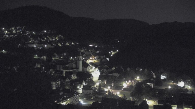 Dieses Bild zeigt eine Webcam-Aufnahme von Ottenhöfen, aufgenommen am Dienstag, den 26.05.2026 um 00:30 Uhr