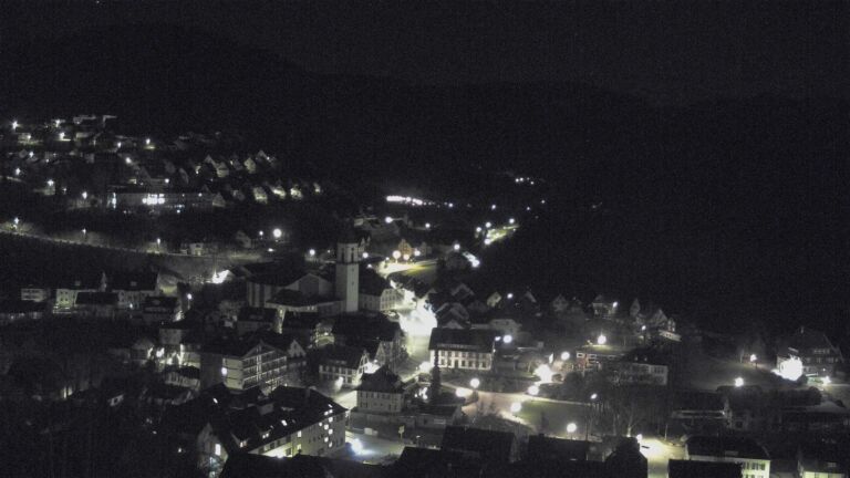 Dieses Bild zeigt eine Webcam-Aufnahme von Ottenhöfen, aufgenommen am Mittwoch, den 18.03.2026 um 02:00 Uhr