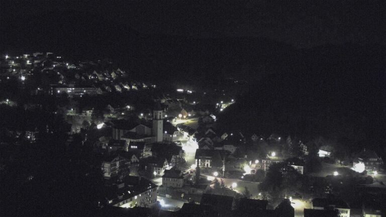 Dieses Bild zeigt eine Webcam-Aufnahme von Ottenhöfen, aufgenommen am Freitag, den 08.05.2026 um 00:00 Uhr