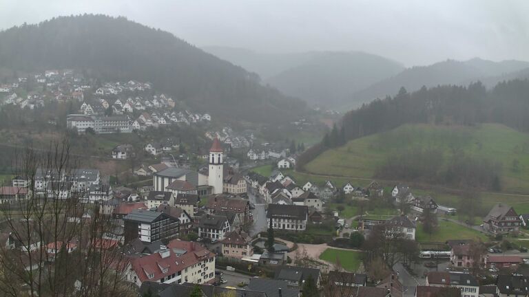 Dieses Bild zeigt eine Webcam-Aufnahme von Ottenhöfen, aufgenommen am Mittwoch, den 25.03.2026 um 11:20 Uhr