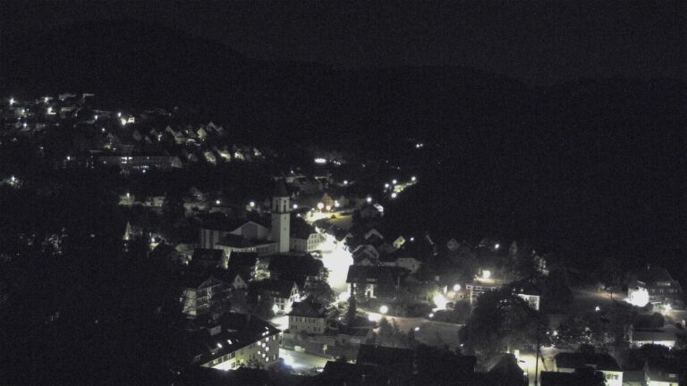 Dieses Bild zeigt eine Webcam-Aufnahme von Ottenhöfen, aufgenommen am Mittwoch, den 22.07.2026 um 02:00 Uhr