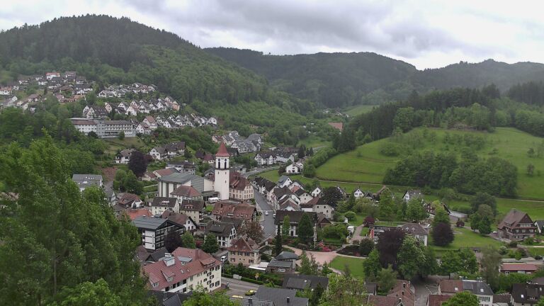 Dieses Bild zeigt eine Webcam-Aufnahme von Ottenhöfen, aufgenommen am Montag, den 11.05.2026 um 14:40 Uhr