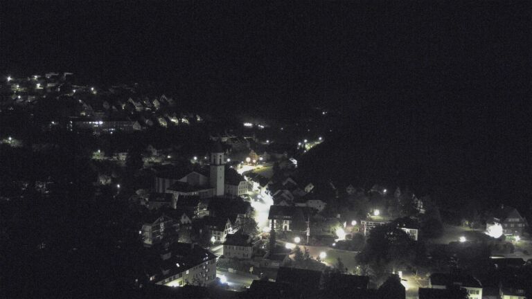 Dieses Bild zeigt eine Webcam-Aufnahme von Ottenhöfen, aufgenommen am Montag, den 11.05.2026 um 03:30 Uhr