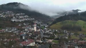 Dieses Bild zeigt eine Webcam-Aufnahme von Ottenhöfen, aufgenommen am Dienstag, den 24.02.2026 um 17:40 Uhr