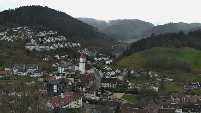 Dieses Bild zeigt eine Webcam-Aufnahme von Ottenhöfen, aufgenommen am Samstag, den 14.03.2026 um 15:20 Uhr