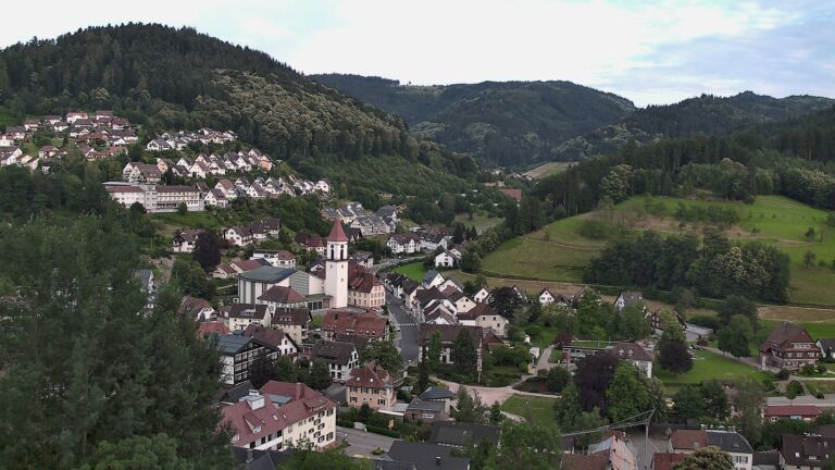 Dieses Bild zeigt eine Webcam-Aufnahme von Ottenhöfen, aufgenommen am Dienstag, den 23.06.2026 um 20:50 Uhr