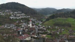 Dieses Bild zeigt eine Webcam-Aufnahme von Ottenhöfen, aufgenommen am Freitag, den 10.04.2026 um 08:50 Uhr