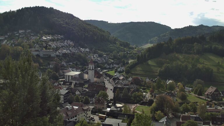 Dieses Bild zeigt eine Webcam-Aufnahme von Ottenhöfen, aufgenommen am Freitag, den 16.10.2026 um 11:40 Uhr