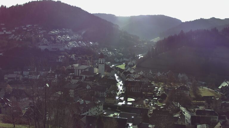 Dieses Bild zeigt eine Webcam-Aufnahme von Ottenhöfen, aufgenommen am Freitag, den 12.12.2025 um 11:20 Uhr