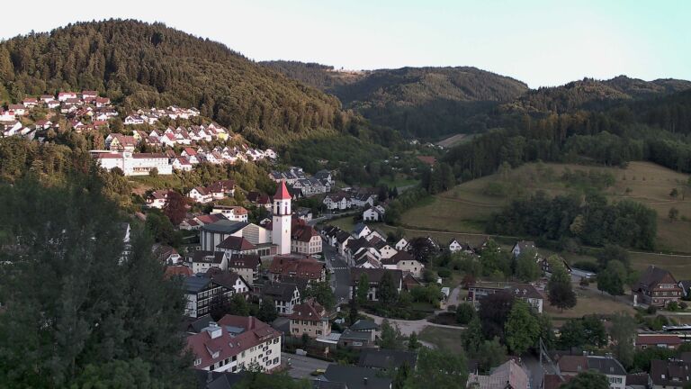Dieses Bild zeigt eine Webcam-Aufnahme von Ottenhöfen, aufgenommen am Montag, den 20.07.2026 um 20:40 Uhr