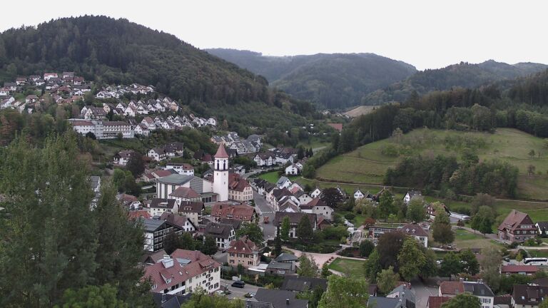 Dieses Bild zeigt eine Webcam-Aufnahme von Ottenhöfen, aufgenommen am Mittwoch, den 16.09.2026 um 07:50 Uhr
