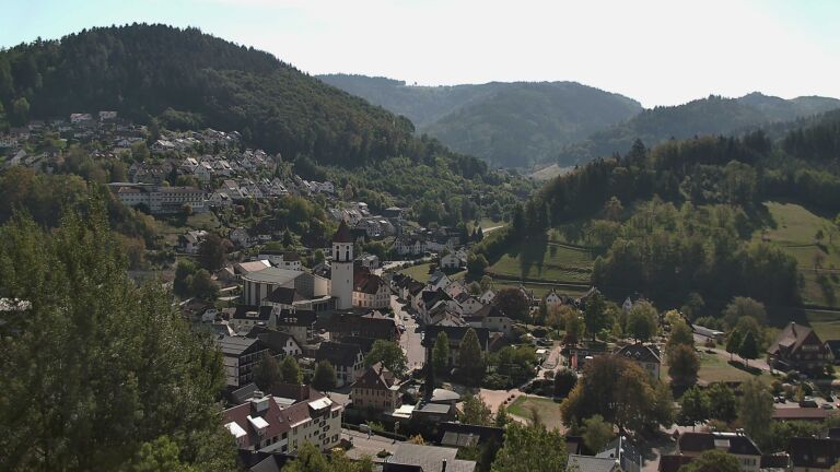 Dieses Bild zeigt eine Webcam-Aufnahme von Ottenhöfen, aufgenommen am Mittwoch, den 30.09.2026 um 12:50 Uhr