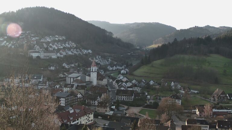 Dieses Bild zeigt eine Webcam-Aufnahme von Ottenhöfen, aufgenommen am Mittwoch, den 04.03.2026 um 08:10 Uhr