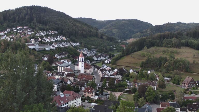 Dieses Bild zeigt eine Webcam-Aufnahme von Ottenhöfen, aufgenommen am Dienstag, den 01.09.2026 um 06:40 Uhr