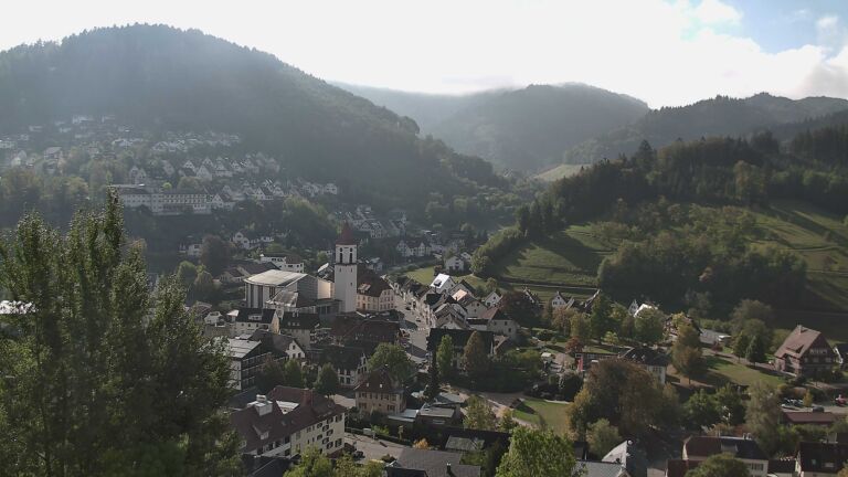 Dieses Bild zeigt eine Webcam-Aufnahme von Ottenhöfen, aufgenommen am Freitag, den 02.10.2026 um 10:40 Uhr