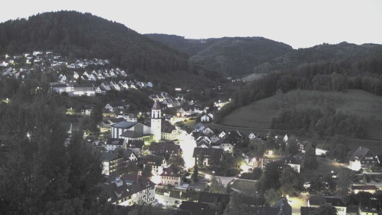 Dieses Bild zeigt eine Webcam-Aufnahme von Ottenhöfen, aufgenommen am Freitag, den 25.09.2026 um 06:40 Uhr