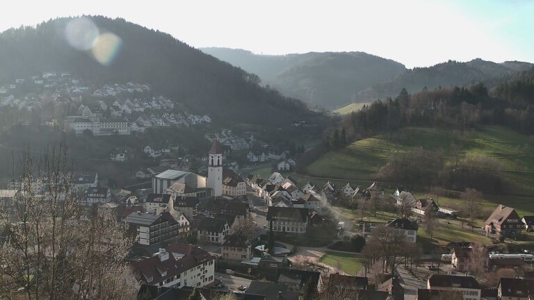 Dieses Bild zeigt eine Webcam-Aufnahme von Ottenhöfen, aufgenommen am Mittwoch, den 04.03.2026 um 09:00 Uhr