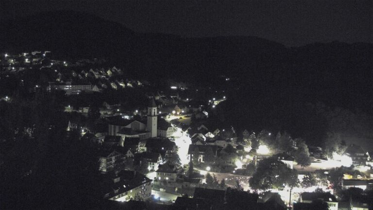 Dieses Bild zeigt eine Webcam-Aufnahme von Ottenhöfen, aufgenommen am Sonntag, den 26.07.2026 um 01:30 Uhr