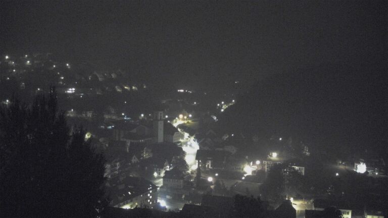 Dieses Bild zeigt eine Webcam-Aufnahme von Ottenhöfen, aufgenommen am Mittwoch, den 21.10.2026 um 02:30 Uhr