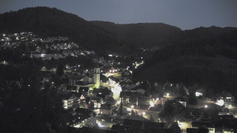 Dieses Bild zeigt eine Webcam-Aufnahme von Ottenhöfen, aufgenommen am Donnerstag, den 28.05.2026 um 22:30 Uhr