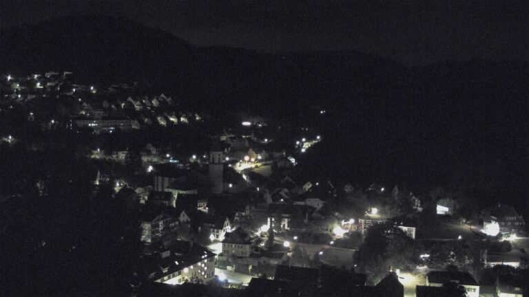 Dieses Bild zeigt eine Webcam-Aufnahme von Ottenhöfen, aufgenommen am Donnerstag, den 10.09.2026 um 02:30 Uhr