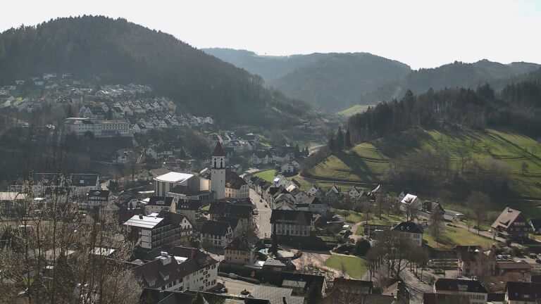 Dieses Bild zeigt eine Webcam-Aufnahme von Ottenhöfen, aufgenommen am Mittwoch, den 04.03.2026 um 10:40 Uhr