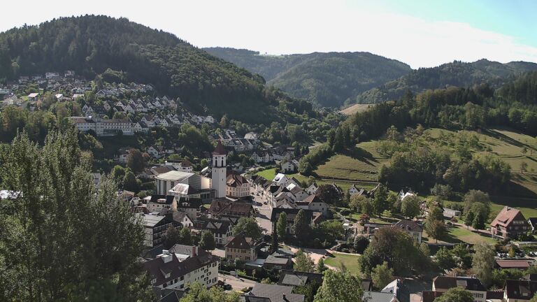 Dieses Bild zeigt eine Webcam-Aufnahme von Ottenhöfen, aufgenommen am Donnerstag, den 10.09.2026 um 10:40 Uhr