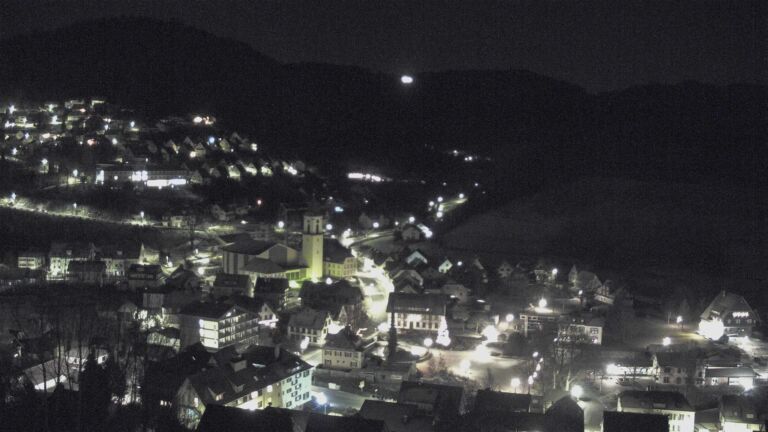 Dieses Bild zeigt eine Webcam-Aufnahme von Ottenhöfen, aufgenommen am Mittwoch, den 31.12.2025 um 06:20 Uhr