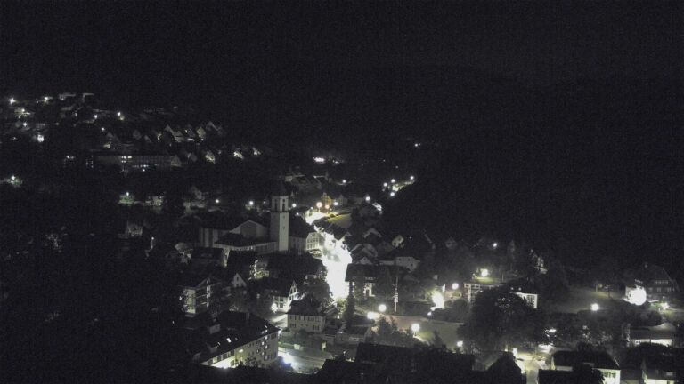 Dieses Bild zeigt eine Webcam-Aufnahme von Ottenhöfen, aufgenommen am Freitag, den 12.06.2026 um 03:00 Uhr