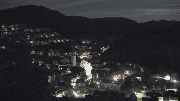Dieses Bild zeigt eine Webcam-Aufnahme von Ottenhöfen, aufgenommen am Donnerstag, den 27.08.2026 um 02:30 Uhr