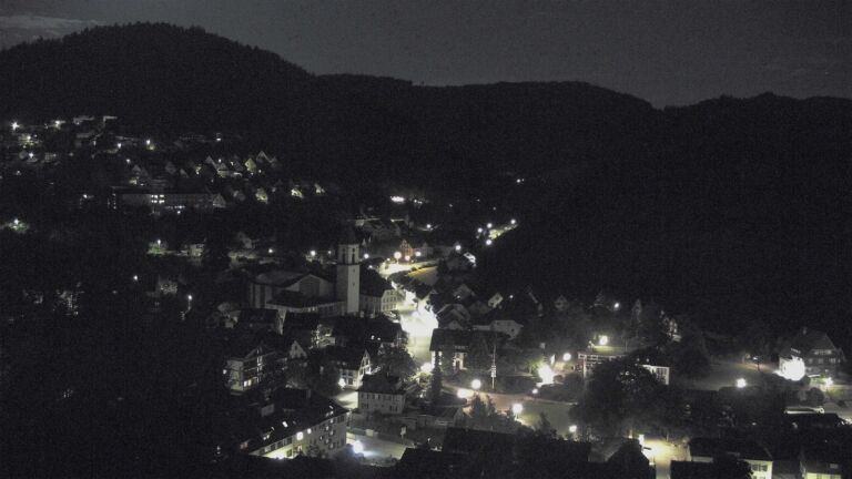 Dieses Bild zeigt eine Webcam-Aufnahme von Ottenhöfen, aufgenommen am Samstag, den 06.06.2026 um 03:30 Uhr