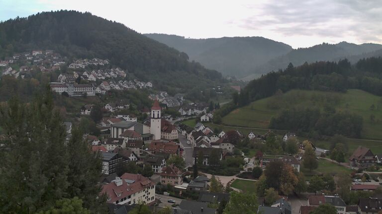 Dieses Bild zeigt eine Webcam-Aufnahme von Ottenhöfen, aufgenommen am Dienstag, den 20.10.2026 um 12:50 Uhr