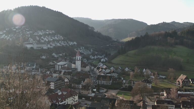 Dieses Bild zeigt eine Webcam-Aufnahme von Ottenhöfen, aufgenommen am Mittwoch, den 04.03.2026 um 08:30 Uhr