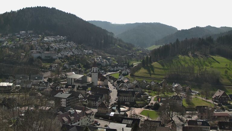 Dieses Bild zeigt eine Webcam-Aufnahme von Ottenhöfen, aufgenommen am Mittwoch, den 18.03.2026 um 11:30 Uhr