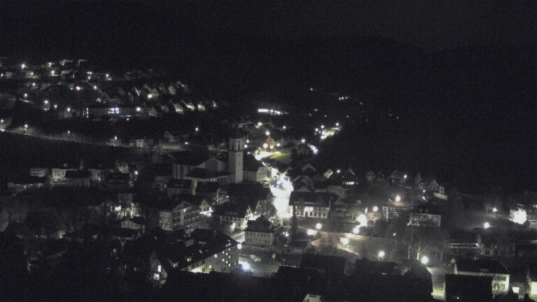 Dieses Bild zeigt eine Webcam-Aufnahme von Ottenhöfen, aufgenommen am Samstag, den 20.12.2025 um 02:30 Uhr