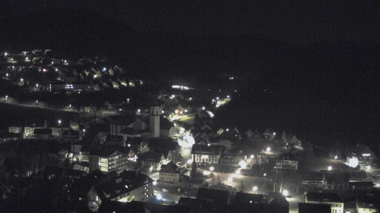 Dieses Bild zeigt eine Webcam-Aufnahme von Ottenhöfen, aufgenommen am Freitag, den 26.12.2025 um 04:00 Uhr