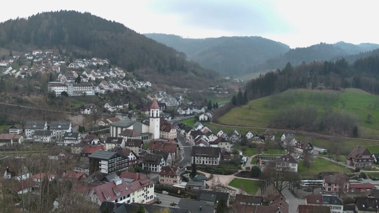 Dieses Bild zeigt eine Webcam-Aufnahme von Ottenhöfen, aufgenommen am Sonntag, den 22.03.2026 um 06:30 Uhr