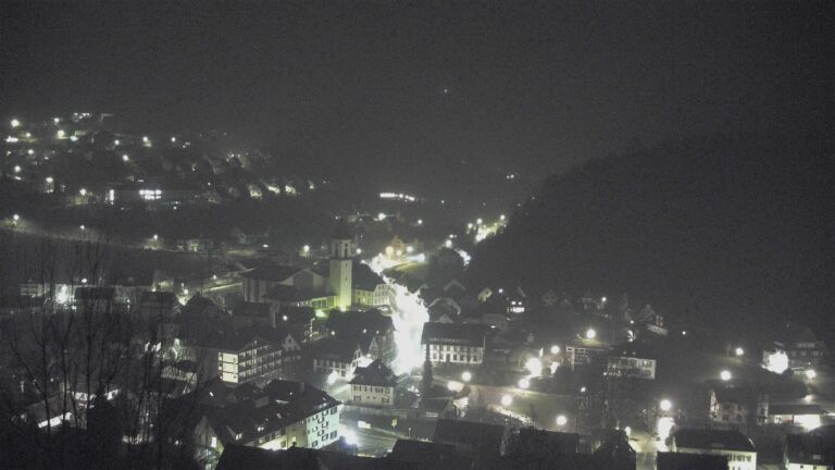 Dieses Bild zeigt eine Webcam-Aufnahme von Ottenhöfen, aufgenommen am Dienstag, den 24.02.2026 um 05:50 Uhr