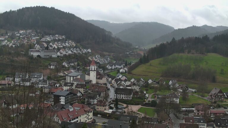 Dieses Bild zeigt eine Webcam-Aufnahme von Ottenhöfen, aufgenommen am Mittwoch, den 25.03.2026 um 10:50 Uhr