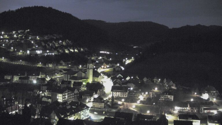 Dieses Bild zeigt eine Webcam-Aufnahme von Ottenhöfen, aufgenommen am Samstag, den 28.02.2026 um 06:20 Uhr