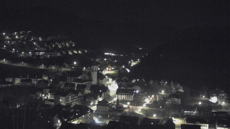 Dieses Bild zeigt eine Webcam-Aufnahme von Ottenhöfen, aufgenommen am Donnerstag, den 19.03.2026 um 03:30 Uhr